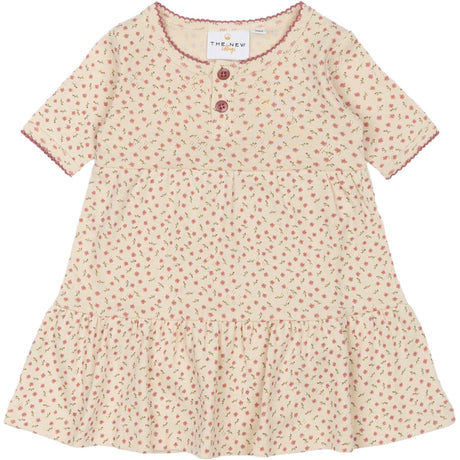 THE NEW Siblings White Swan AOP Odette Pointelle Bodydress