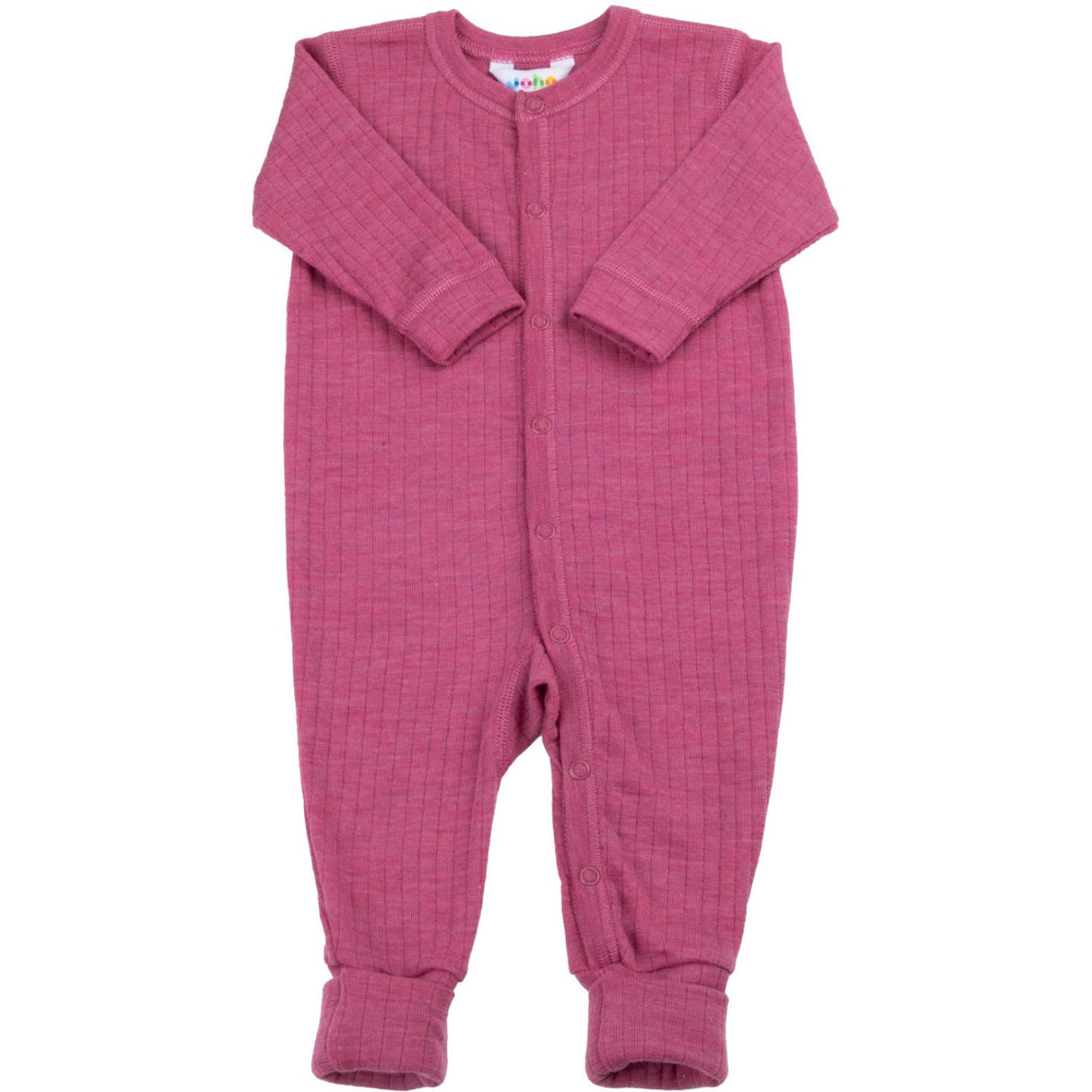 Joha Wool Pink Nightsuit 2i1 Fod Basic