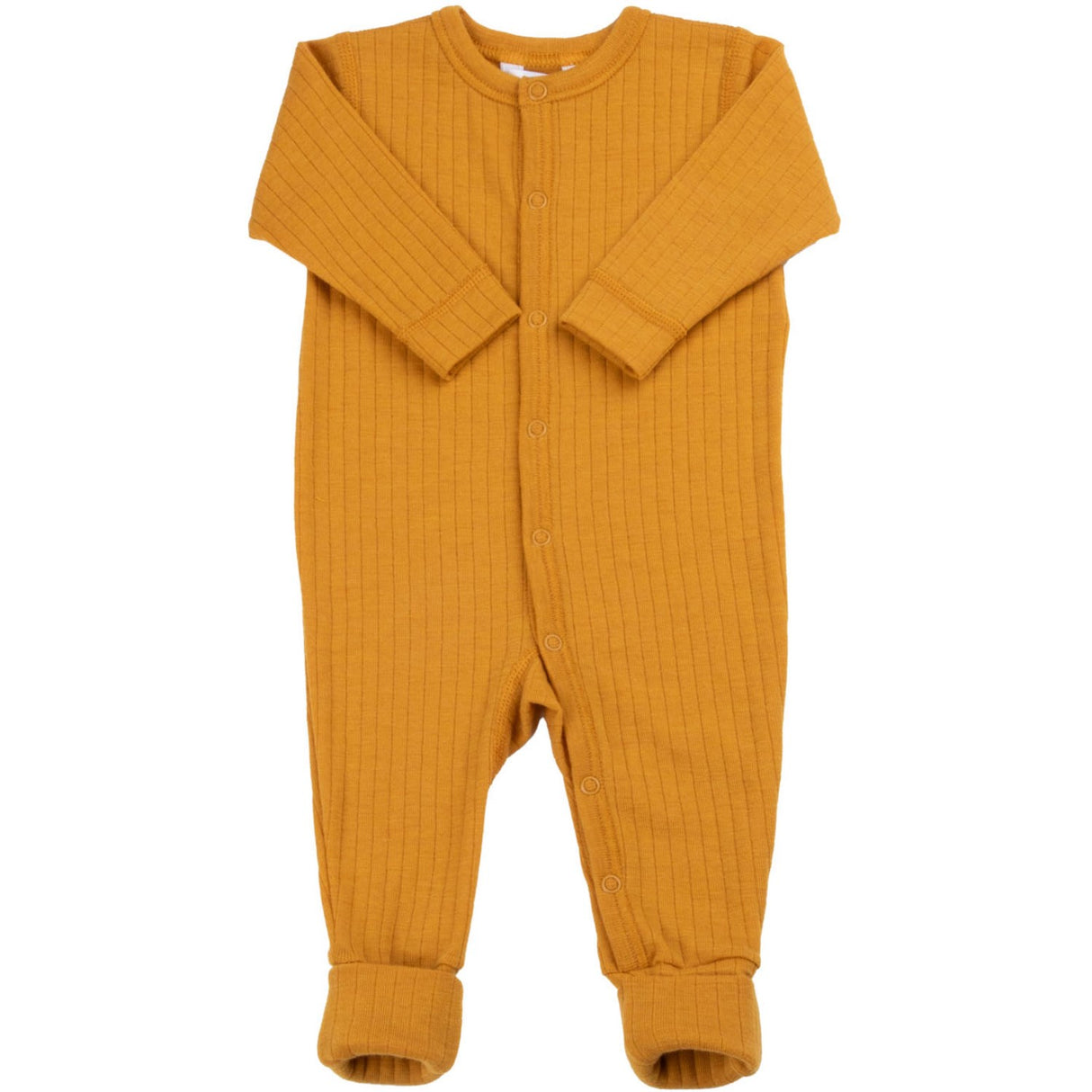 Joha Wool Yellow Nightsuit 2i1 Fod Basic