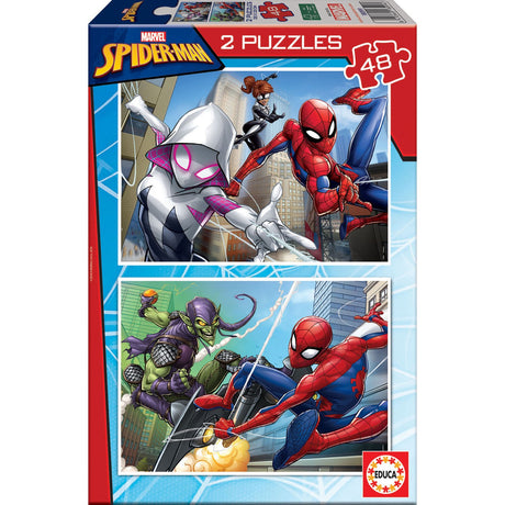 Educa Puzzle 2X48 Spider-Man