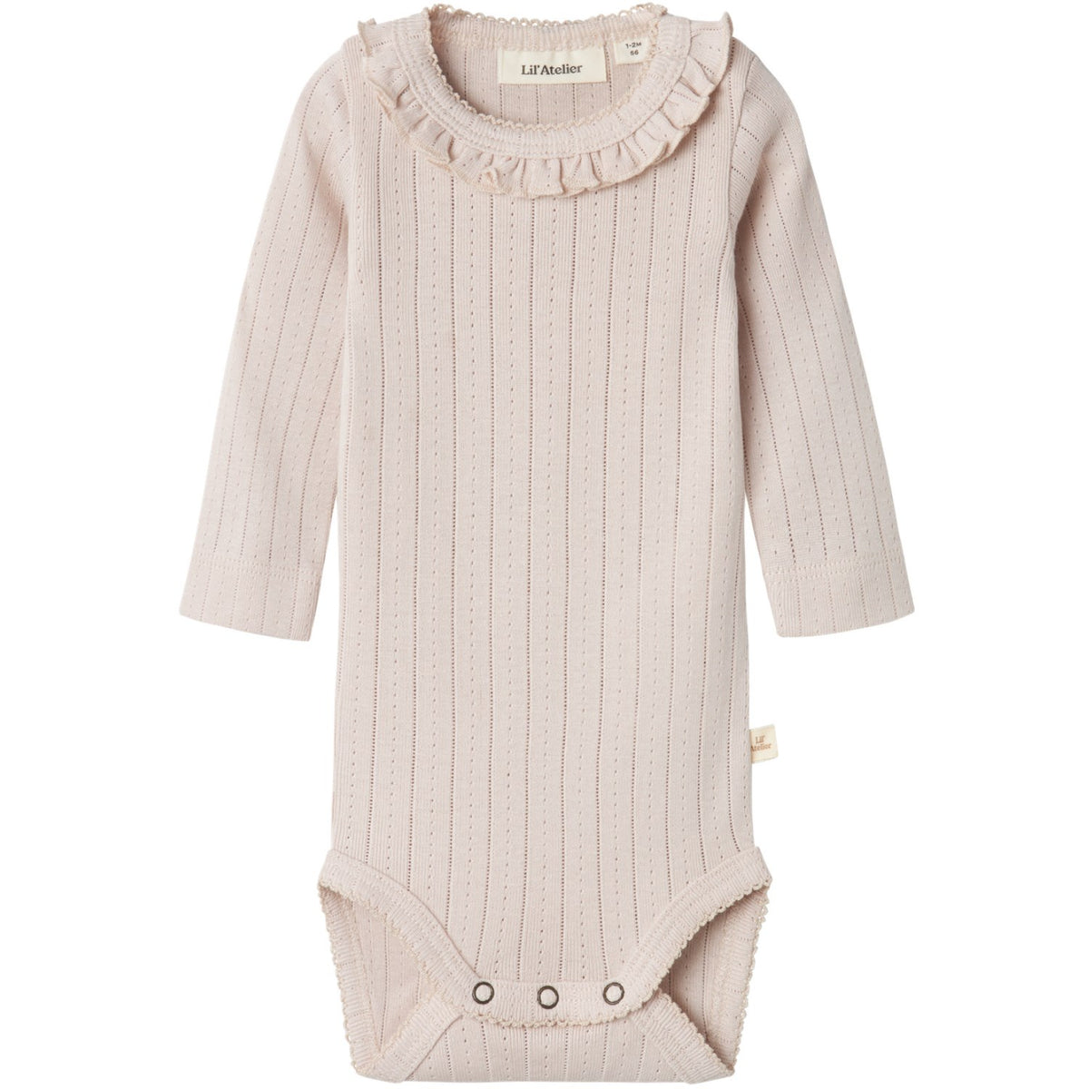 Lil' atelier baby Nbfrachel NIS Ls Slim Body Lil Noos voor dames, Gray Morn, numeric_80 Lil' atelier baby Nbfrachel NIS Ls Slim Body Lil Noos voor dames, Gray Morn, numeric_80