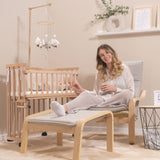 babybay ® White Varnished Guardrail