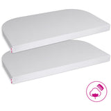 babybay® Soft Grey Jersey Cover Deluxe Sheet 2-Pack Original