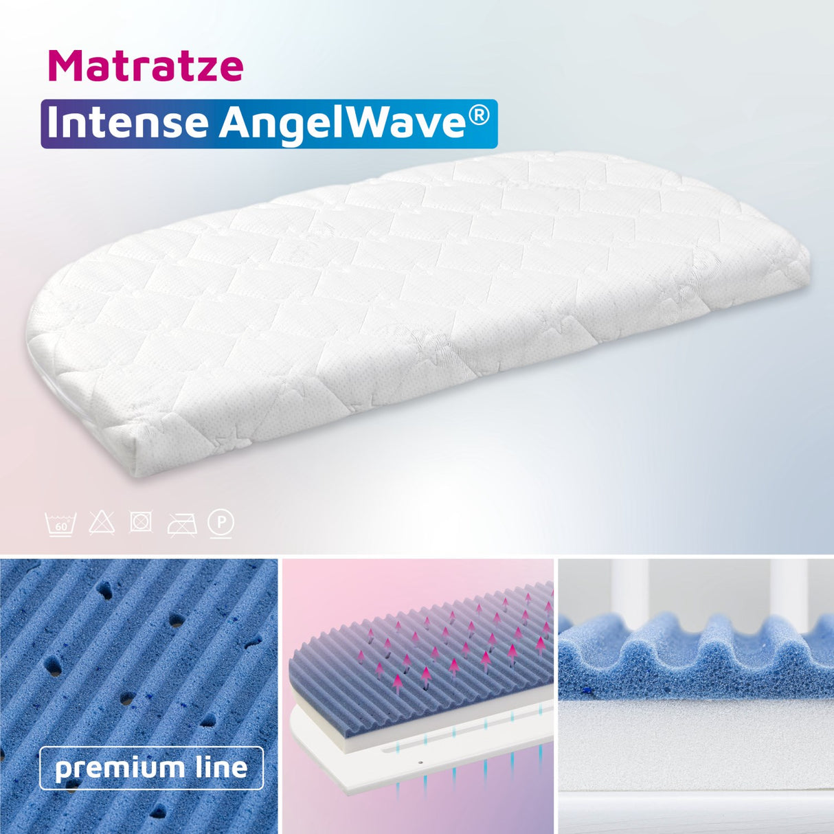 babybay ®  Mattress Intense Angelwave®