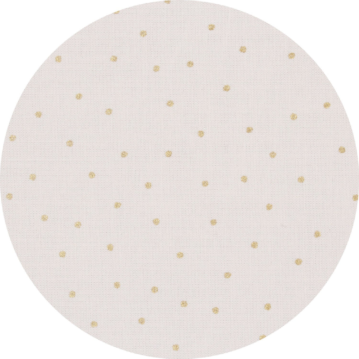 babybay ® Beige Glitter Dots Gold Babynest Organic Cotton Royal