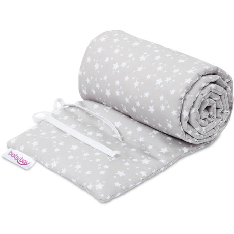 babybay ® Pearlgrey White Stars Babynest Pique