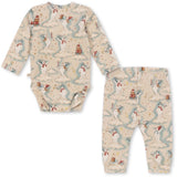 Konges Sløjd Let It Snow Basic Newborn Set Gots