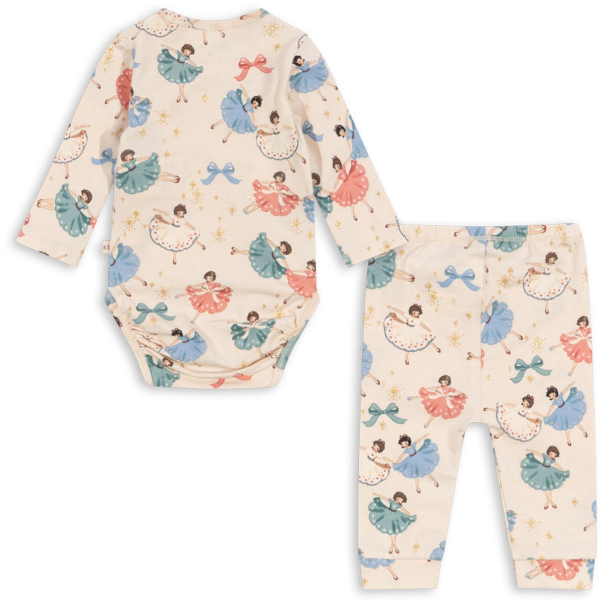 Konges Sløjd Bow Ballerina Basic Newborn Set Gots