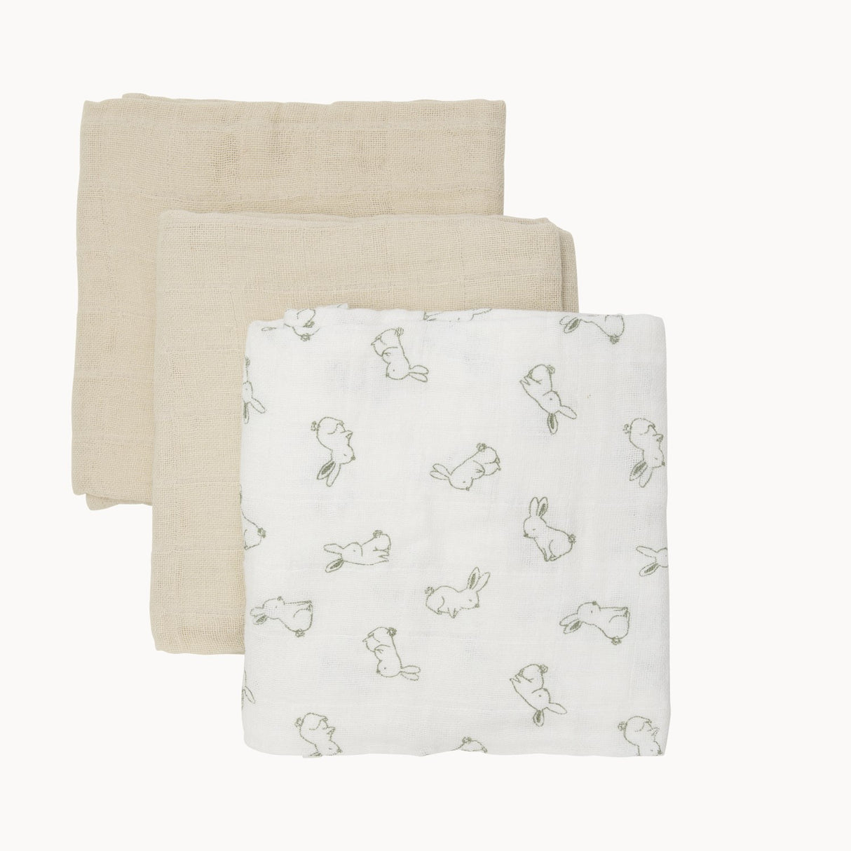 Pippi Peyote Organic Cloth Muslin 3-pack