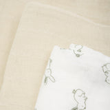 Pippi Peyote Organic Cloth Muslin 3-pack