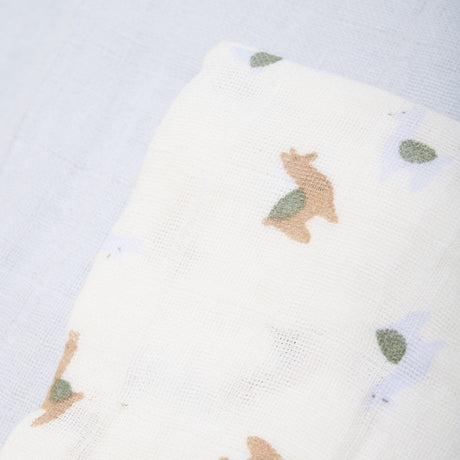 Pippi Metal Mint Organic Cloth Muslin 3-pack