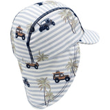 Hust & Claire White Fasai Swim Hat