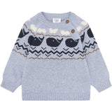 Hust & Claire Sky Melange Pilou Pullover
