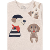 Hust & Claire Wheat Melange Buster Bodystocking