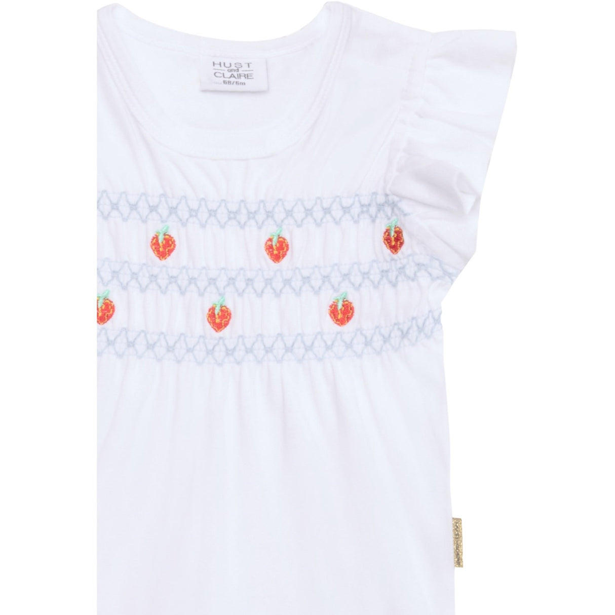 Hust & Claire White Britt Bodystocking