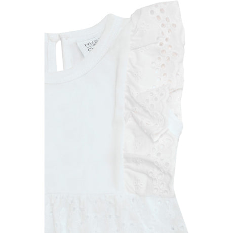 Hust & Claire White Kristi Dress