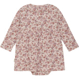 Minymo Peach Whip Dress AOP Rib