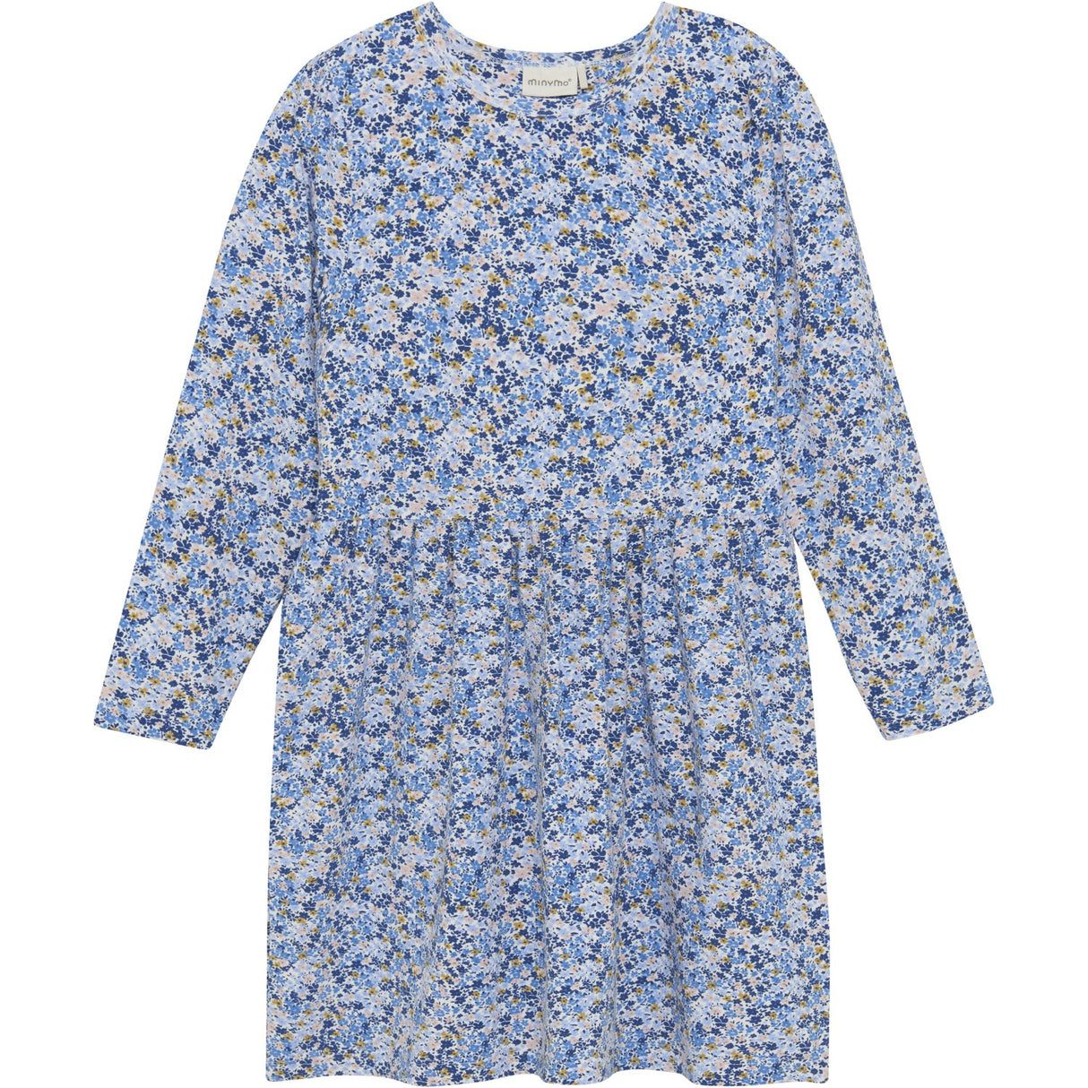 Minymo True Blue Dress AOP