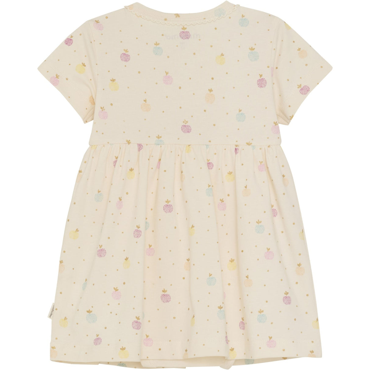 Minymo White Swan Body Dress AOP