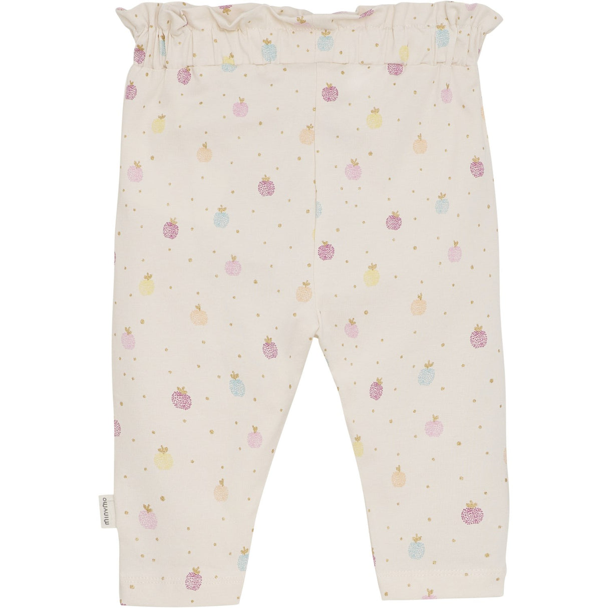 Minymo White Swan Pants AOP