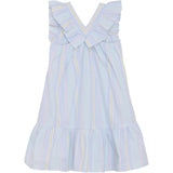 Minymo Wan Blue Dress Seersucker