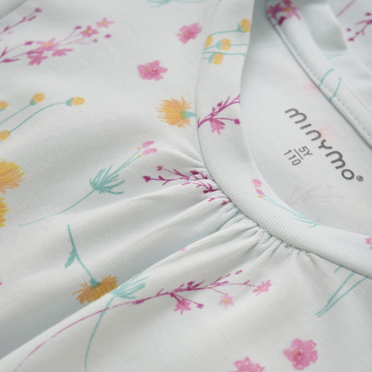 Minymo Wan Blue Dress AOP