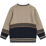 Hust & Claire Biscuit Melange Pelle Pullover