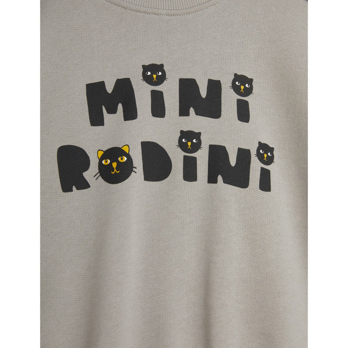 Mini Rodini Grey Mini Rodini Cats Sweatshirt