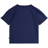 Mini Rodini Blue Bow Application T-Shirt