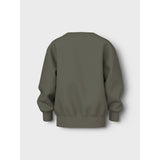 Name It Dusty Olive Tractor Vallen Regular Sweatshirt