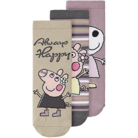 Name It Elderberry Dassa Peppa Pig 3-pack Socks