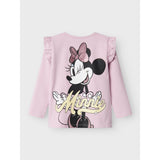 Name It Winsome Orchid Desire Minnie Mouse Blouse