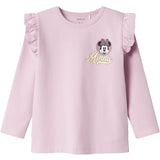 Name It Winsome Orchid Desire Minnie Mouse Blouse