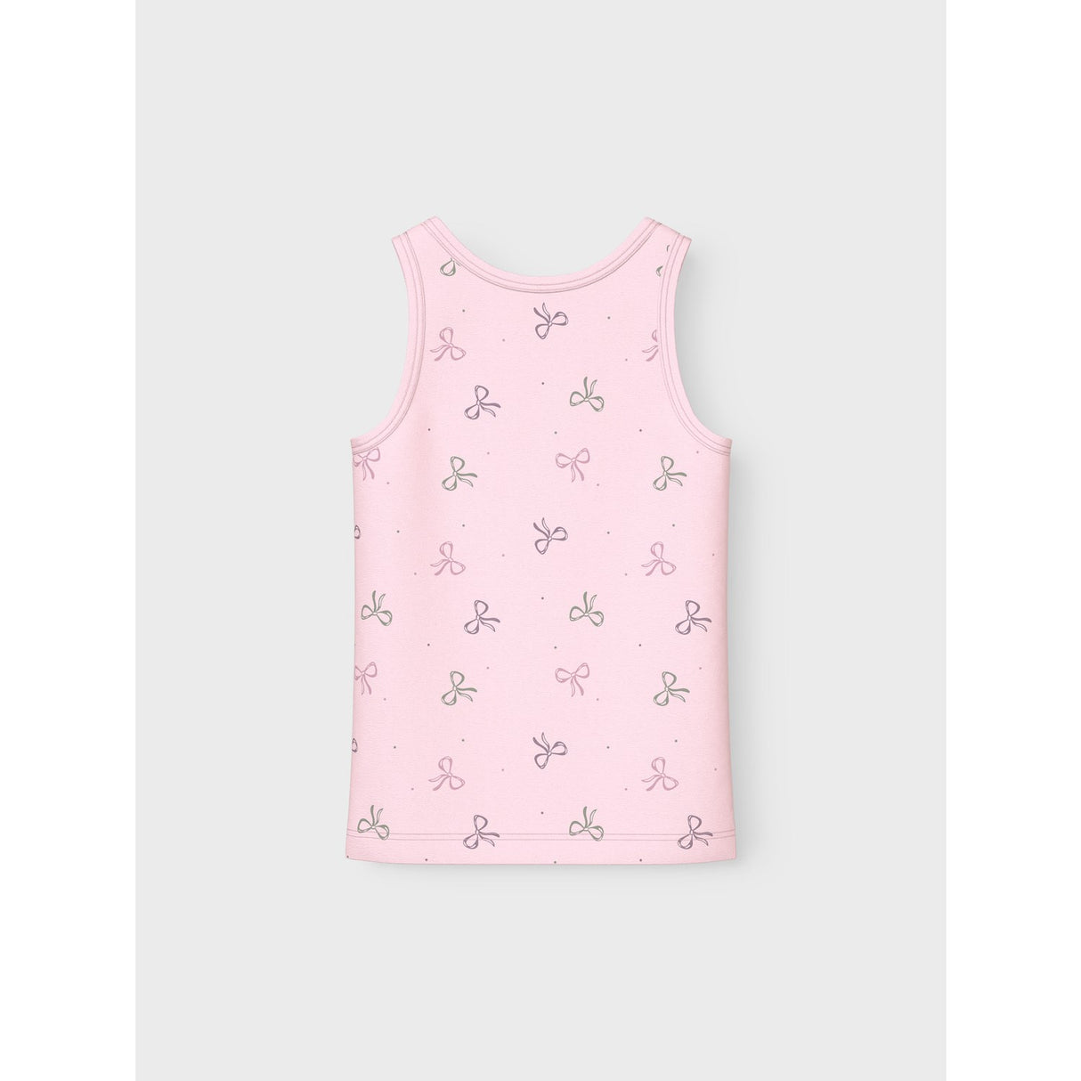 Name It Barely Pink Tank Top 2-pack Barely Pink Bow Noos