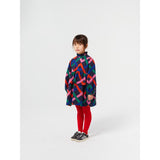 Bobo Choses Midnight Blue Multicolor Garland Woven Dress