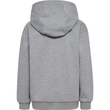 Hummel Grey Melange Loose Hoodie Bee