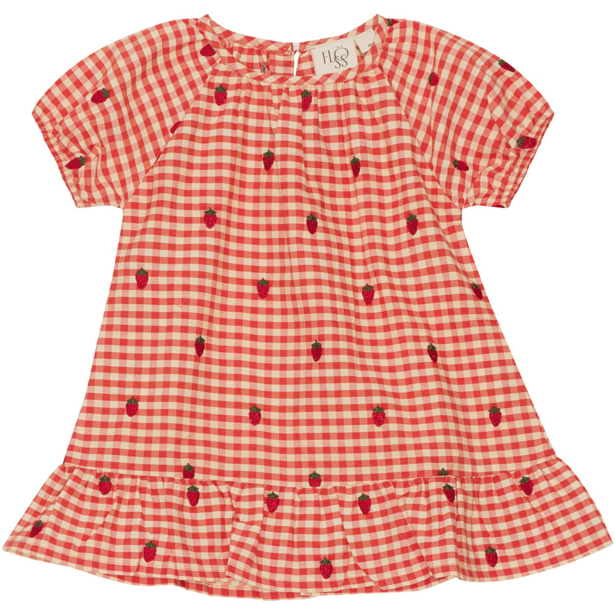 Flöss Berry Gingham Molly Dress