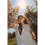 Flöss Blue/Soft White Gingham River Dress