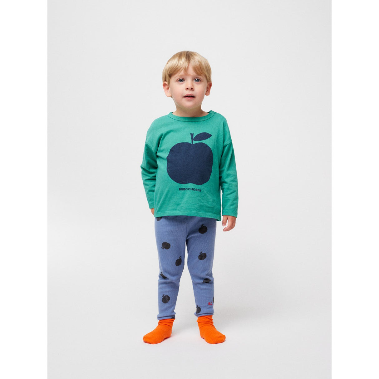 Bobo Choses Green Baby Poma Green T-Shirt