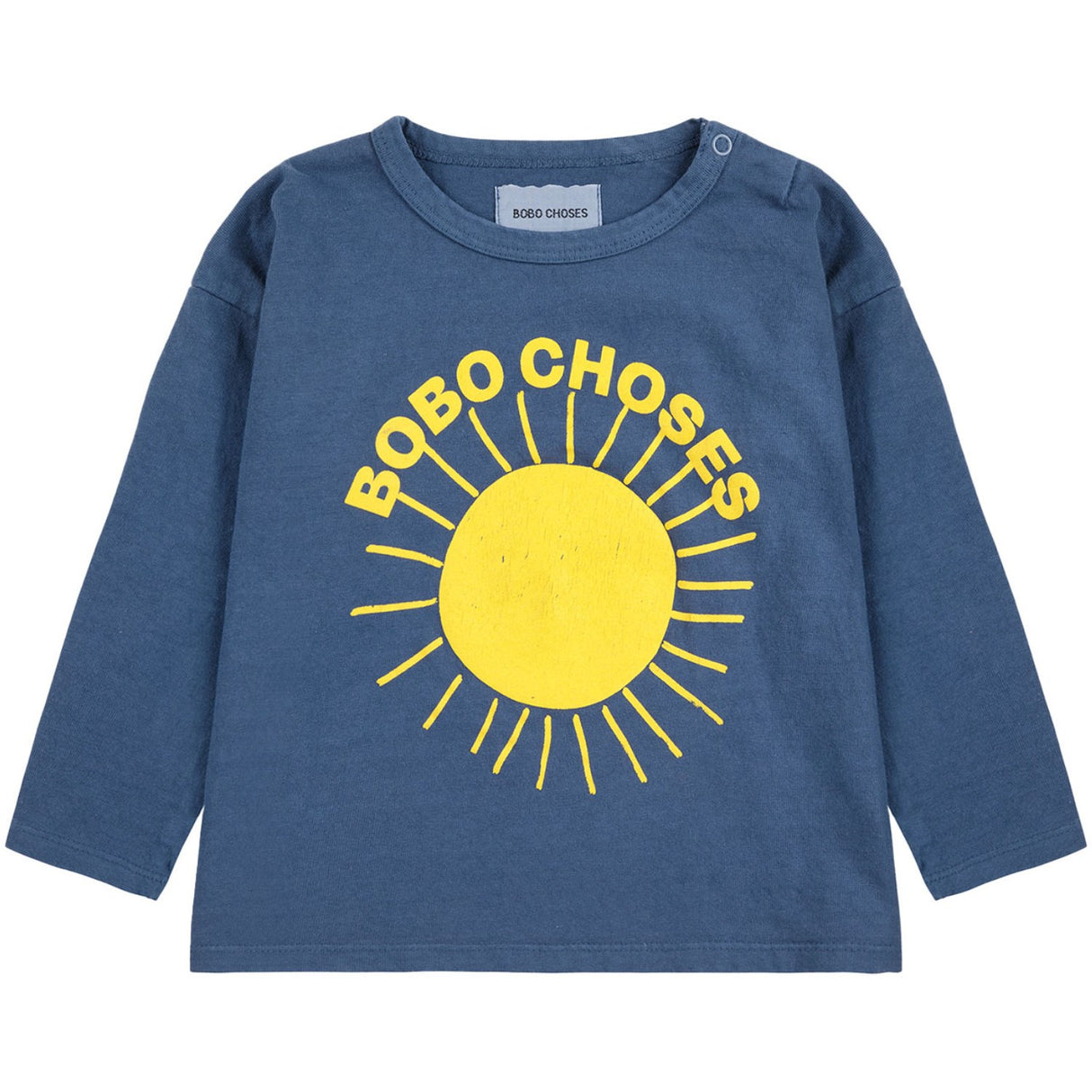 Bobo Choses Navy Blue Baby Bobo Choses Sun Navy T-Shirt