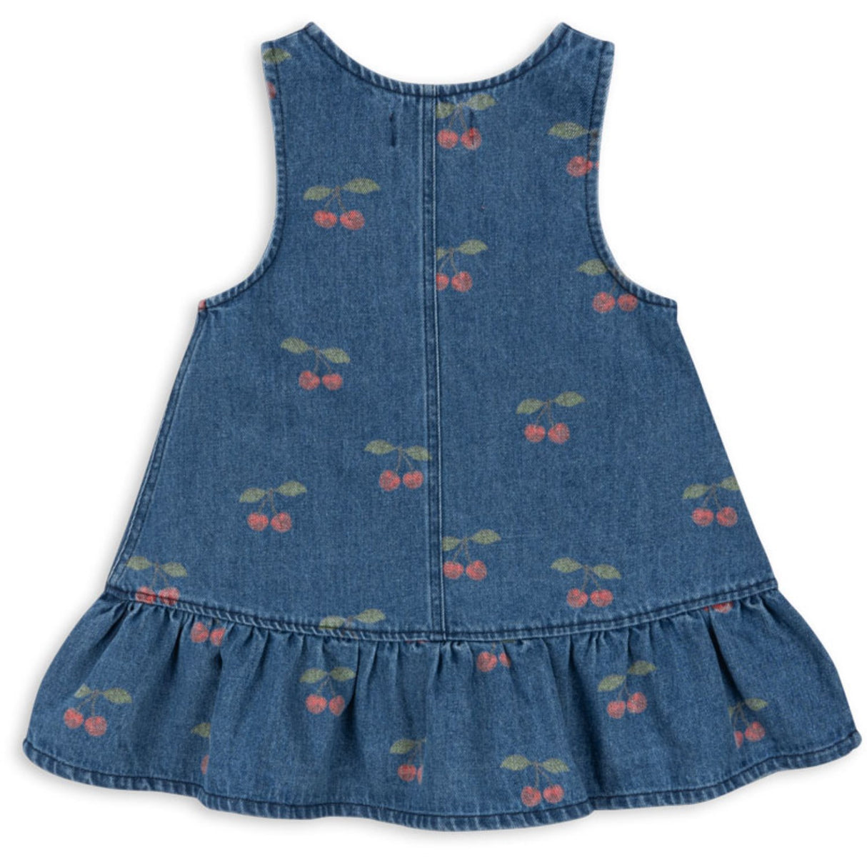 Konges Sløjd Ma Grande Cerise Denim Magot Dress Gots