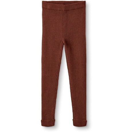 Fliink Carob Brown Benna Rib Leggings