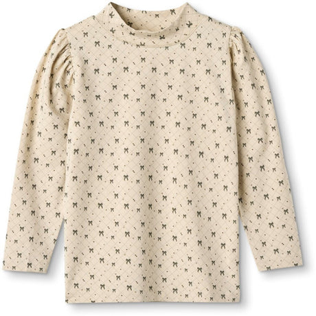 Fliink Sandshell Aop. Kelly Puff Ls Blouse