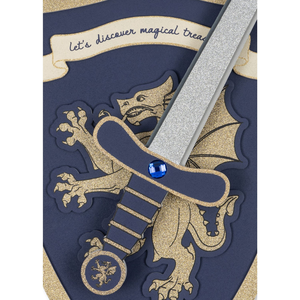 Konges Sløjd Midnight Navy Knight Sword And Shield