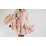 Dolly by Le Petit Frilly Dress Ballet Pink