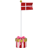 Kids by Friis Table Flags Large Pack in Pink and Red