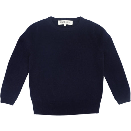 HOLMM Navy Billy Cashmere Knit Sweater