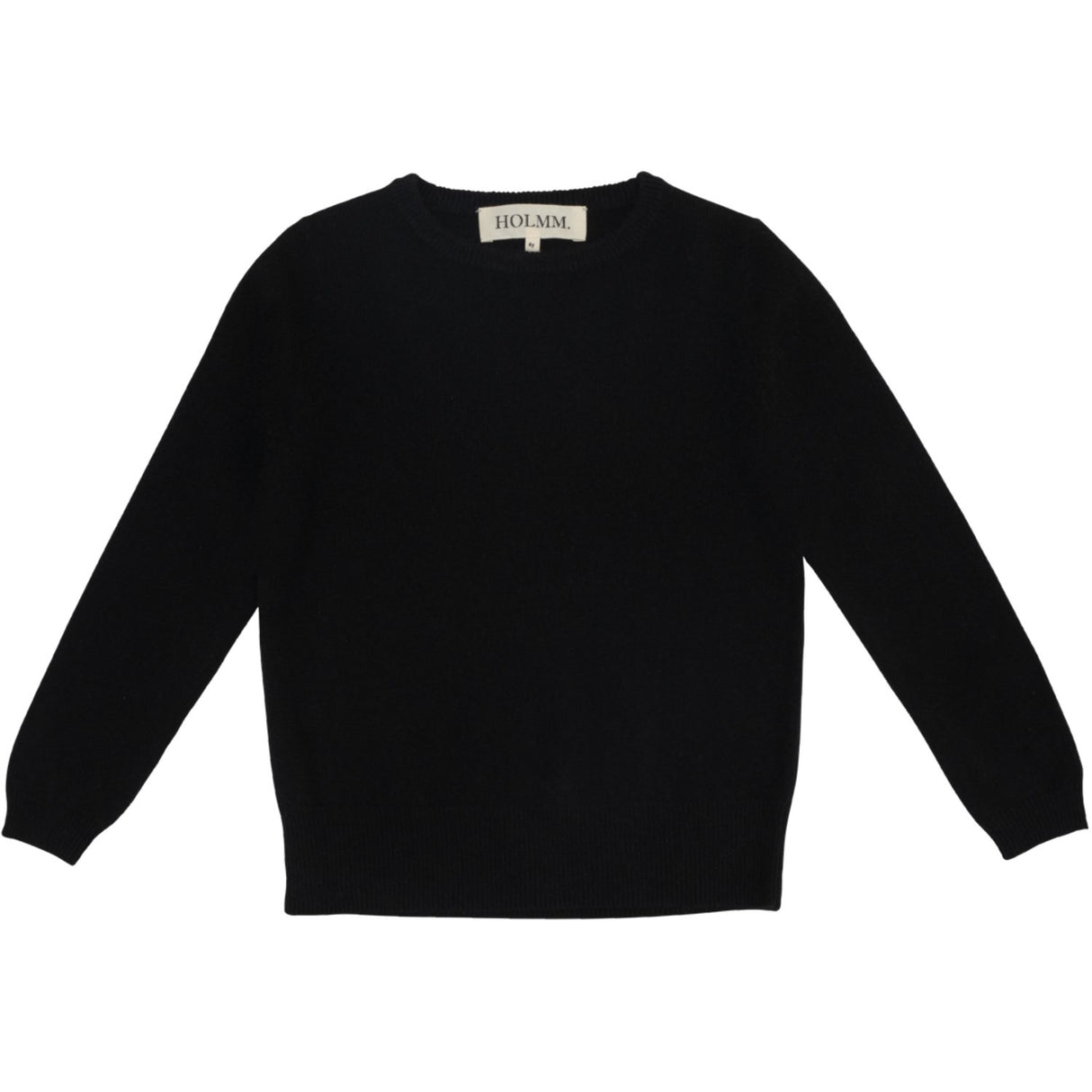 HOLMM Black Billy Cashmere Knit Sweater