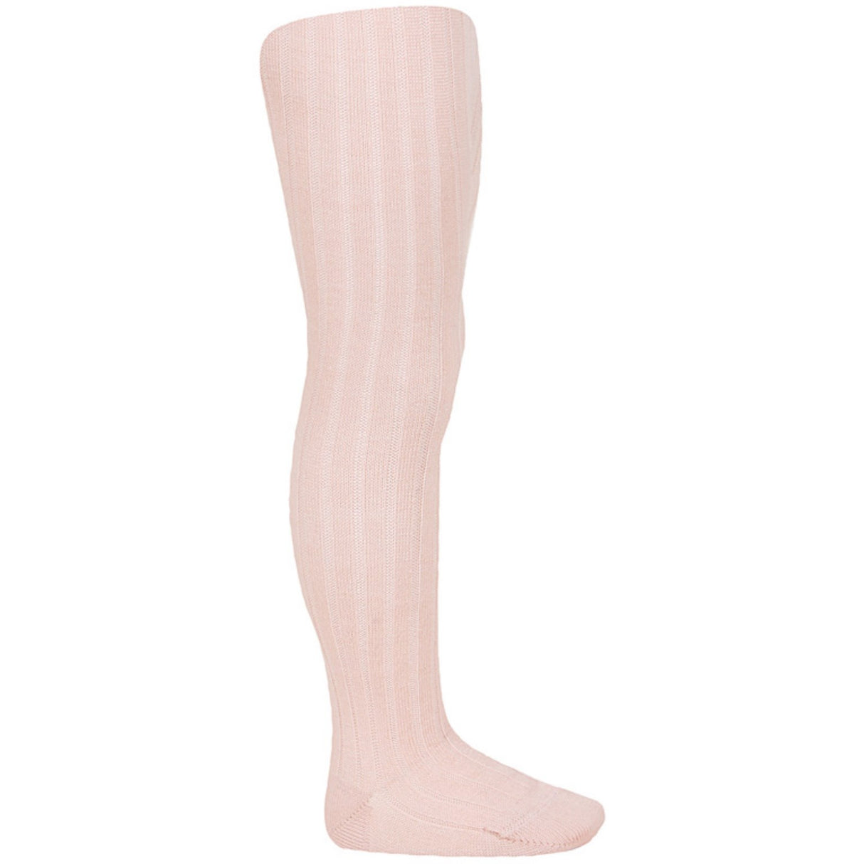 Cóndor Dusty Rose Extrafine Merino Wool Rib Socks