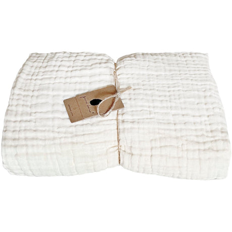 Pine Cone Cream Kadera Blanket 4 Layer Muslin